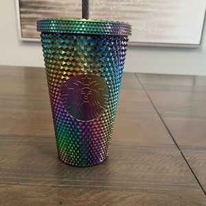 NWT oil rubbed iridescent tumbler